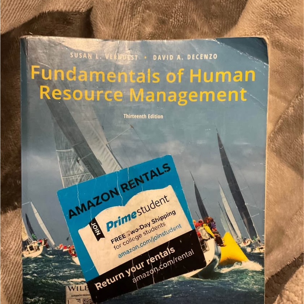 Fundamentals of Human Resource Management Textbook